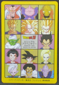 trading card game jcc carte dragon ball z Visual Adventure Part 95 ex n°253 (1995) bandai songoku dbz cardamehdz verso