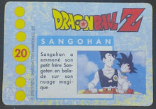 Charger l'image dans la galerie, trading card game jcc carte dragon ball z carte française panini serie 1 n°20 (1995) songohan songoten dbz prisme cardamehdz verso