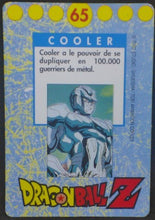 Charger l'image dans la galerie, carte a collectionner fr carte dragon ball z carte française panini serie 1 n°65 (1995) cooler cardamehdz dbz