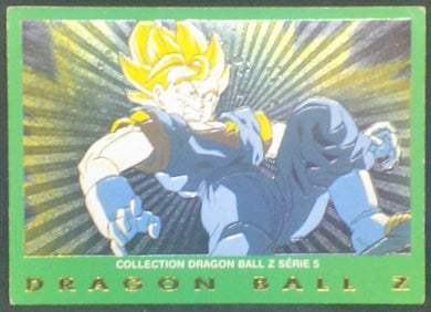 trading card game jcc carte dragon ball z carte française panini serie 5 n°25 (1999) vegetto dbz prisme cardamehdz