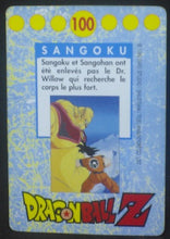Charger l'image dans la galerie, tcg carte dragon ball z française panini serie 1 n°100 dbz songoku vs Misokattsun (1995) cardamehdz verso