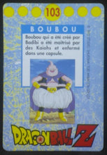 Charger l'image dans la galerie, tcg carte dragon ball z française panini serie 1 n°103 dbz boubou (1995) cardamehdz verso