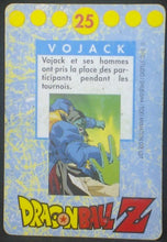 Charger l'image dans la galerie, tcg carte dragon ball z française panini serie 1 n°25 dbz bojack cardamehdz verso