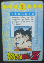 Charger l'image dans la galerie, tcg carte dragon ball z française panini serie 1 n°3 dbz songoku songohan cardamehdz verso