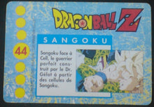 Charger l'image dans la galerie, tcg carte dragon ball z française panini serie 1 n°44 dbz songoku vs cell cardamehdz verso