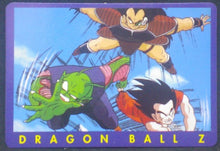Charger l'image dans la galerie, tcg carte dragon ball z française panini serie 1 n°4 dbz songoku piccolo vs radditz cardamehdz