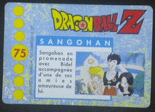Charger l'image dans la galerie, tcg carte dragon ball z française panini serie 1 n°75 dbz songohan videl cardamehdz verso