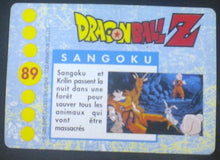 Charger l'image dans la galerie, tcg carte dragon ball z française panini serie 1 n°89 dbz songoku oolong krilin cardamehdz verso