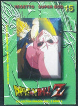 Charger l&#39;image dans la galerie, trading card game carte dragon ball z française panini serie 5 n°15 majin boo vs vegeto verso