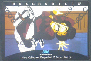 tcg jcc carte dragon ball z hero collection part 3 n°306 (2001) amada hercules dbz cardamehdz