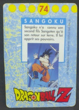 Charger l'image dans la galerie, trading card game jcc carte dragon ball z panini serie 1 n°74 (1995) Songoku dbz cardamehdz verso