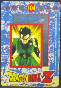trading card game jcc carte dragon ball z panini serie 2 n°104 (1996) Songohan Dbz Cardamehdz