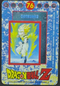 trading card game fr carte dragon ball z panini serie 2 n°76 (1996) Gotenks Dbz Prisme holo Cardamehdz