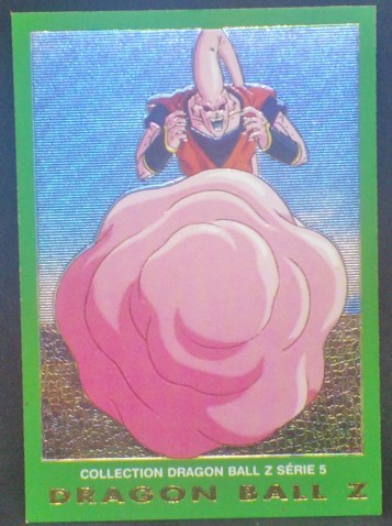 trading card game jcc fr carte dragon ball z panini serie 5 n°62 (1999) majin boo dbz cardamehdz