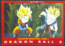 Charger l'image dans la galerie, trading card game jcc carte francaise dragon ball z panini serie 4 n°29 (1998) songoten trunks dbz cardamehdz