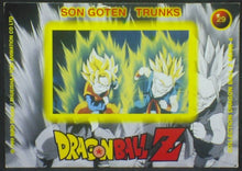 Charger l'image dans la galerie, trading card game jcc carte francaise dragon ball z panini serie 4 n°29 (1998) songoten trunks dbz cardamehdz verso