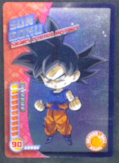 carte dbs Trading Cards Dragon Ball Super Part 1 n°155 (Holo Silver) (2019) panini songoku signes d'ultra instinct dbs cardamehdz