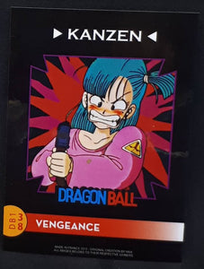 carte dragon ball Kanzen Part 1 n°38 (2015) les creations de max fan card songoku vs bulma db