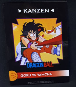 carte dragon ball Kanzen Part 1 n°50 (2015) les creations de max fan card songoku vs yamcha db