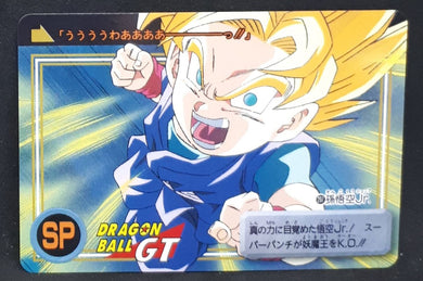 carte dragon ball gt Carddass Part 30 n°207 (total n°1207) (1997) bandai songoku junior dbgt cardamehdz 