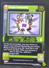 Charger l'image dans la galerie, carte dragon ball gt Collectible Card Game Score Part 13 n°50 (2004) Funanimation z team dbgt 