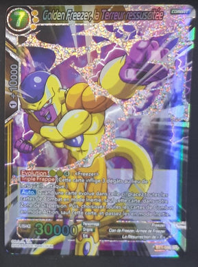 carte dragon ball super card game fr part 1 BT1-081 SR (foil) bandai (2018) golden freezer la terreur ressuscitée dbscg 