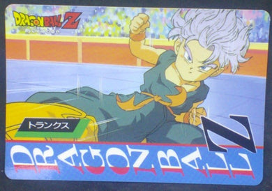 carte dragon ball z Banpresto Jumbo Roulette Part 1 n°16 (1994) banpresto trunks dbz cardamehdz
