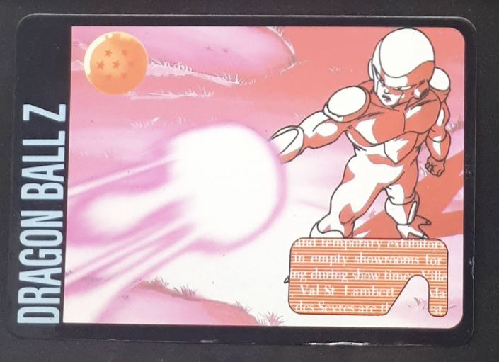 carte dragon ball z Candy Card 1991 bandai A-4 freezer dbz