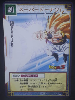 carte dragon ball z Card Game Part 3 n°D-262 (2004) gotenks bandai dbz cardamehdz