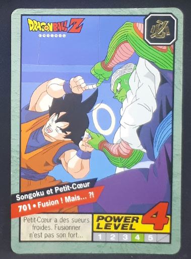 carte dragon ball z Carddass Le Grand Combat Part 6 n°701 (1997) bandai songoku piccolo dbz 