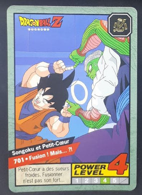 carte dragon ball z Carddass Le Grand Combat Part 6 n°701 (1997) bandai songoku piccolo dbz 