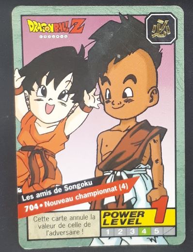 carte dragon ball z Carddass Le Grand Combat Part 6 n°704 (1997) bandai oub pan dbz 