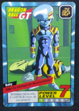 carte dragon ball z Carddass Le Grand Combat Part 9 n°830 (1998) bandai baby dbz cardamehdz