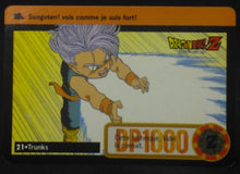 Charger l&#39;image dans la galerie, carte dragon ball z Carddass fr Part 17 n°21 (total n°667) (1995) bandai trunks dbz cardamehdz