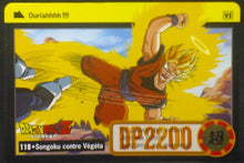 Charger l&#39;image dans la galerie, carte dragon ball z Carddass fr Part 19 n°118 (total n°764) (1995) bandai songoku dbz cardamehdz