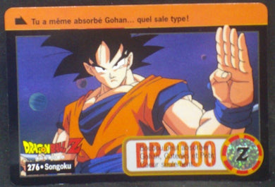 carte dragon ball z Carddass fr Part 23 n°276 (total n°922) (1997) bandai songoku dbz cardamehdz