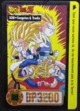 Charger l&#39;image dans la galerie, carte dragon ball z Carddass fr Part 25 n°328 (total n°974) bandai (1997) gotenks songoten trunks dbz cardamehdz