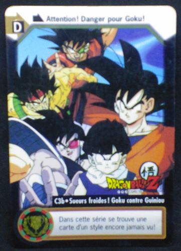 carte dragon ball z Carddass fr Part 25 n°C3b bandai (1997) saga oav dbz cardamehdz