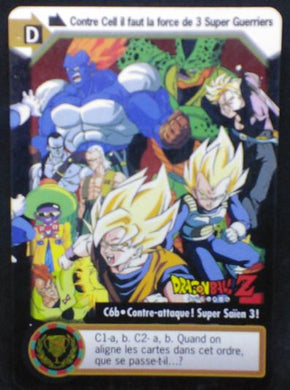 carte dragon ball z Carddass fr Part 25 n°C6b bandai (1997) saga android dbz cardamehdz