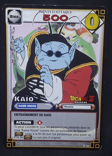 carte dragon ball z Cartes À Jouer Et À Collectionner(JCC) Part 1 n°D-50 (2005) bandai kaio du nord dbz cardamehdz