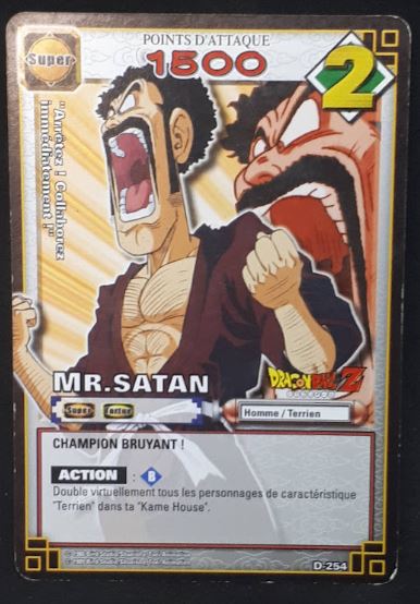 carte dragon ball z Cartes À Jouer Et À Collectionner (JCC) Part 3 n°D-254 (2006) bandai hercules dbz cardamehdz