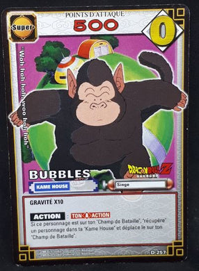 carte dragon ball z Cartes À Jouer Et À Collectionner (JCC) Part 3 n°D-257 (2006) bandai bubbles dbz cardamehdz
