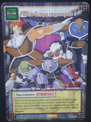 carte dragon ball z Cartes À Jouer Et À Collectionner (JCC) Part 5 n°D-470 (2007) bandai les forces speciales de freezer dbz cardamehdz