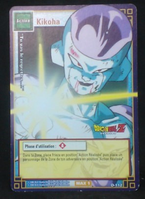 carte dragon ball z Cartes à jouer et à collectionner (JCC) Part 1 D-112 (2005) bandai freezer dbz cardamehdz