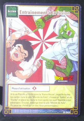 carte dragon ball z Cartes à jouer et à collectionner (JCC) Part 3 D-343 (2006) bandai krilin piccolo dbz cardamehdz