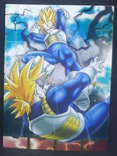 Charger l'image dans la galerie, carte dragon ball z Collection Card Gum Part 4 SP n°44 (2006) Ensky vegeta vs trunks dbz cardamehdz