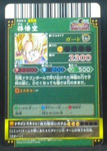 carte dragon ball z Data Carddass DBKaï Dragon Battlers Part 6 B302-6 (2010) bandai songoku dbz cardamehdz