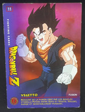 Charger l&#39;image dans la galerie, carte dragon ball z Fighting Cards n°11 (1999) panini vegetto dbz cardamehdz