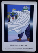 Charger l&#39;image dans la galerie, carte dragon ball z Hero Collection Part 1 n°113 (1993) Amada piccolo kami sama dbz cardamehdz