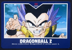 carte dragon ball z Hero Collection part 4 n°361 (2002) amada gotenks dbz cardamehdz